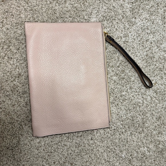 Michael Kors pink pebbled leather wristlet clutch - Picture 9 of 9